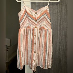 Summer stripped dress.